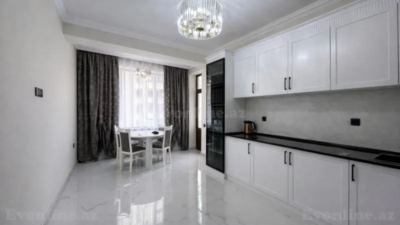 Satılır 3 otaqlı Mənzil Yeni tikili 135 m² Nəsimi r. - şəkil 2