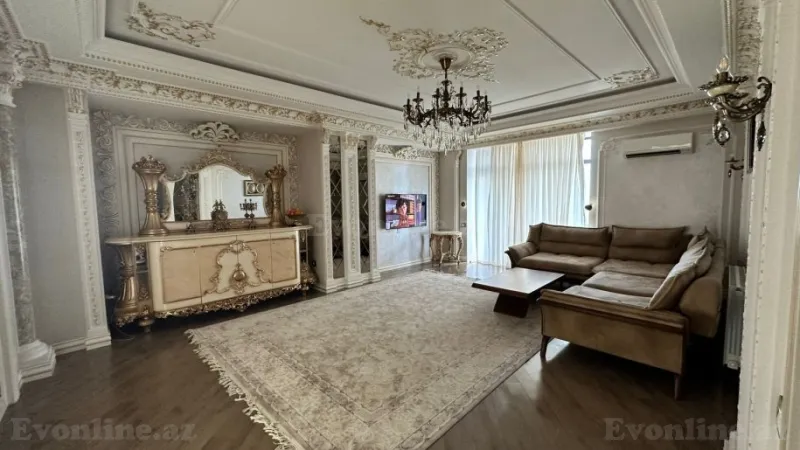 Kirayə verilir 3 otaqlı Mənzil Yeni tikili 178 m² 8 Noyabr m. - şəkil 2