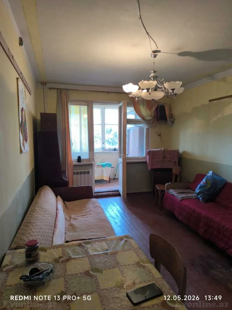 Kirayə verilir 2 otaqlı Mənzil Köhnə tikili 55 m² Neftçilər m. - şəkil 2