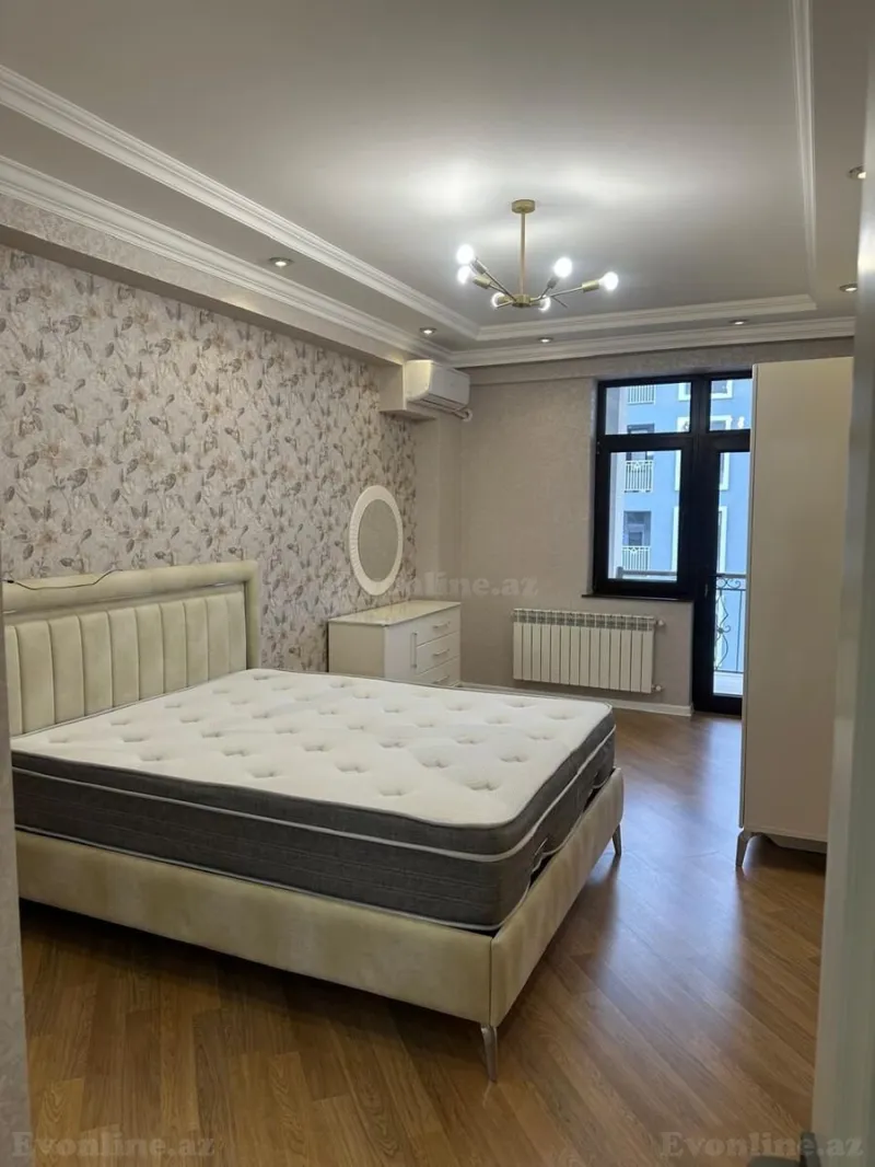 Kirayə verilir 3 otaqlı Mənzil Yeni tikili 150 m² Nərimanov r. - şəkil 4