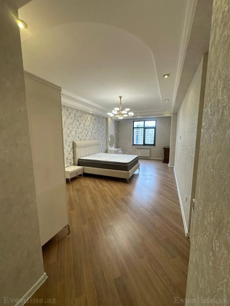 Kirayə verilir 3 otaqlı Mənzil Yeni tikili 150 m² Nərimanov r. - şəkil 6