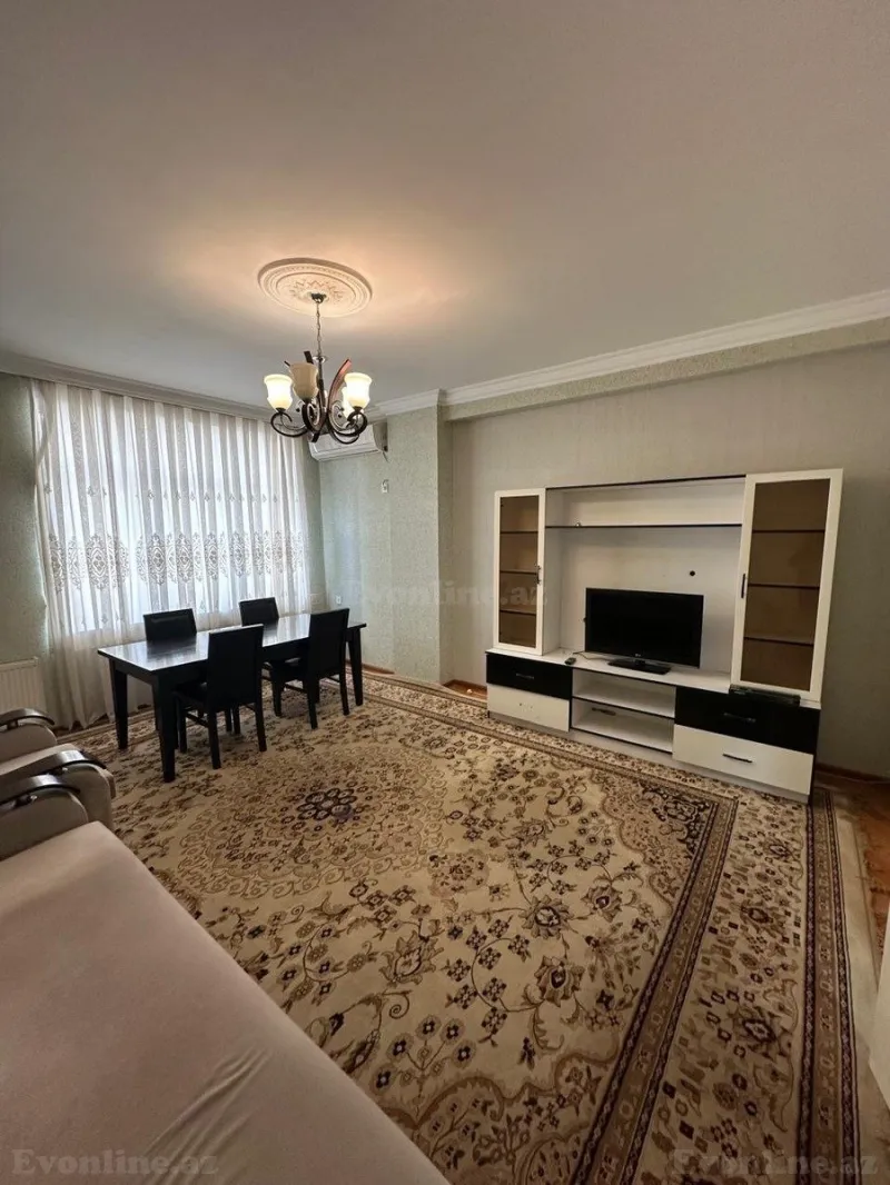 Kirayə verilir 2 otaqlı Mənzil Yeni tikili 100 m² Nəriman Nərimanov m. - şəkil 2