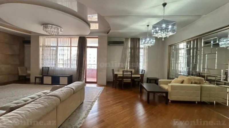 Kirayə verilir 3 otaqlı Mənzil Yeni tikili 170 m² Elmlər Akademiyası m. - şəkil 9