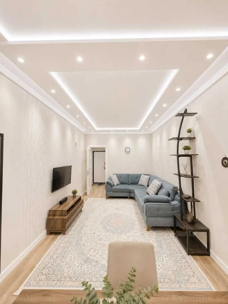 Kirayə verilir 3 otaqlı Mənzil Yeni tikili 100 m² Nəsimi r. - şəkil 2