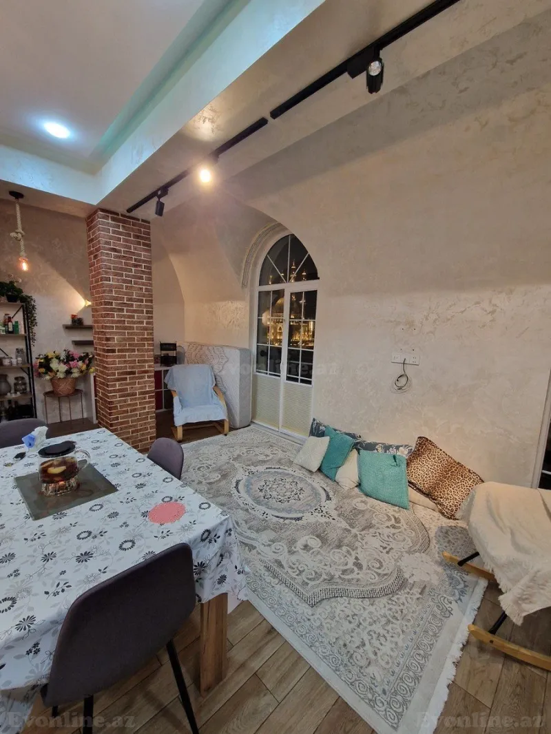 Satılır 2 otaqlı Mənzil Yeni tikili 80 m² Nəsimi m. - şəkil 3