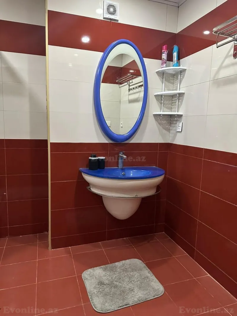 Kirayə verilir 3 otaqlı Mənzil Yeni tikili 117 m² Nərimanov r. - şəkil 10