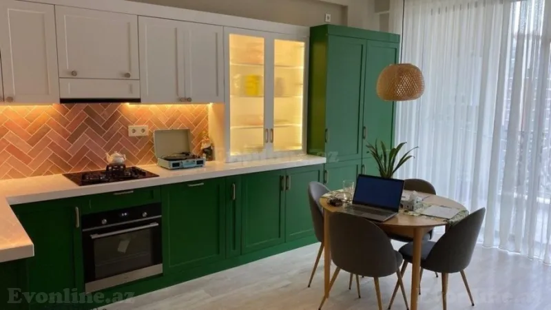 Kirayə verilir 3 otaqlı Mənzil Yeni tikili 90 m² Nəriman Nərimanov m. - şəkil 2