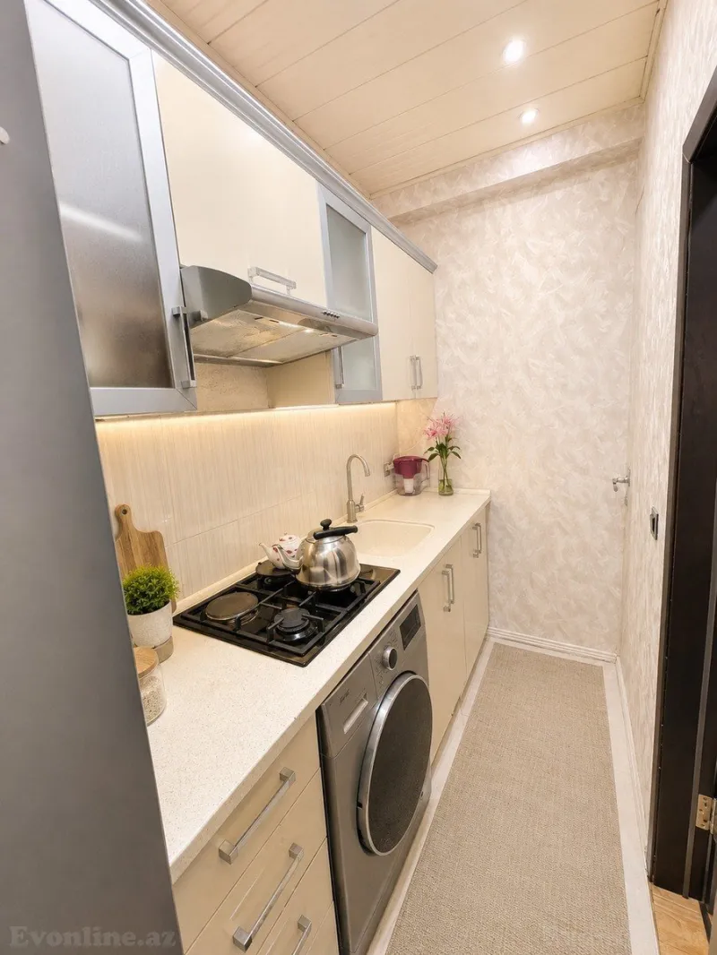Satılır 2 otaqlı Mənzil Yeni tikili 70 m² Həzi Aslanov m. - şəkil 3