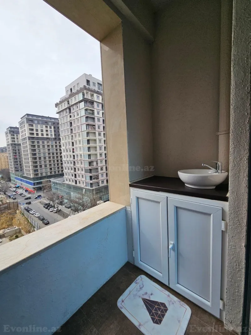 Kirayə verilir 2 otaqlı Mənzil Yeni tikili 55 m² 28 May m. - şəkil 2