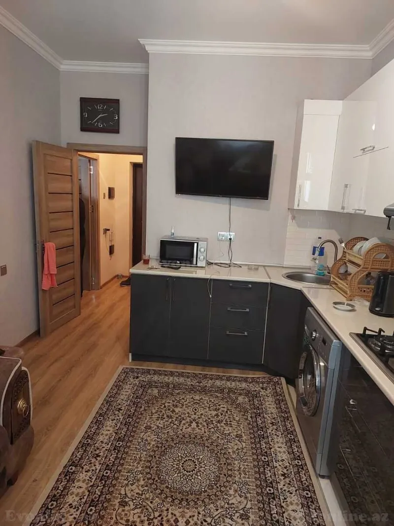 Kirayə verilir 1 otaqlı Mənzil Yeni tikili 55 m² Nizami m. - şəkil 4