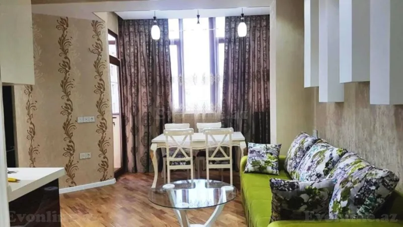 2 otaqlı Mənzil 60 m² Nərimanov r. Kirayə verilir