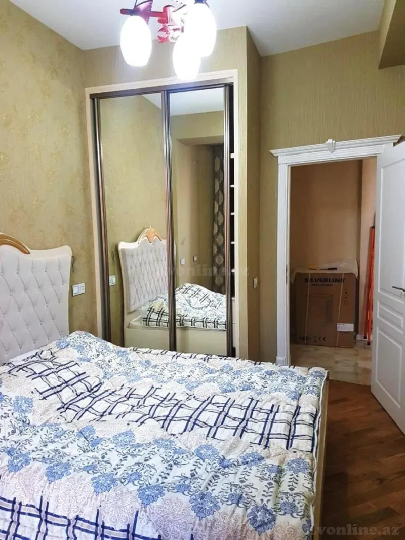 Kirayə verilir 2 otaqlı Mənzil Yeni tikili 60 m² Nərimanov r. - şəkil 4