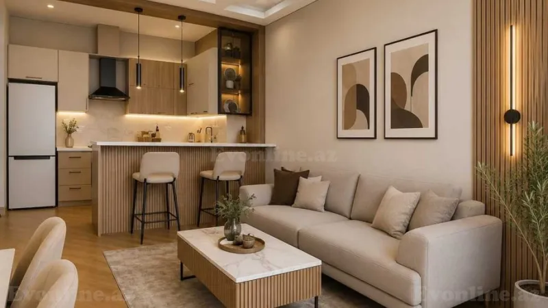 3 otaqlı Mənzil 90 m² Memar Əcəmi m. Satılır