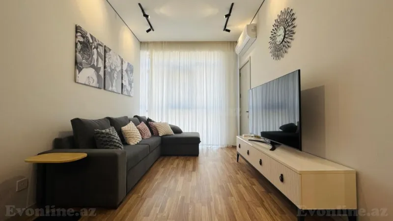 Kirayə verilir 2 otaqlı Mənzil Yeni tikili 75 m² Sabunçu r. - şəkil 3