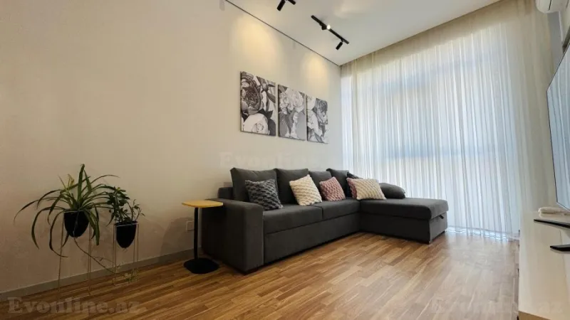Kirayə verilir 2 otaqlı Mənzil Yeni tikili 75 m² Sabunçu r. - şəkil 4