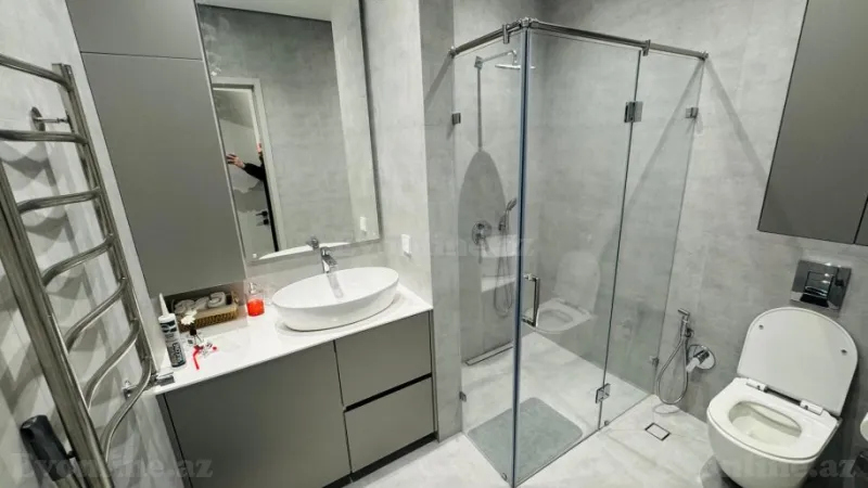 Kirayə verilir 2 otaqlı Mənzil Yeni tikili 75 m² Sabunçu r. - şəkil 14