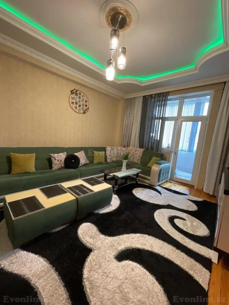 Kirayə verilir 2 otaqlı Mənzil Yeni tikili 60 m² Əhmədli m. - şəkil 3