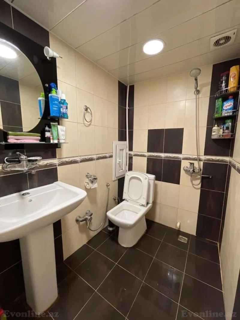 Kirayə verilir 2 otaqlı Mənzil Yeni tikili 60 m² Əhmədli m. - şəkil 12
