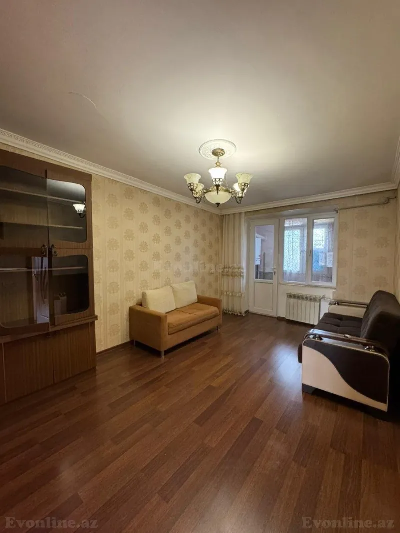 Kirayə verilir 2 otaqlı Mənzil Köhnə tikili 55 m² Elmlər Akademiyası m. - şəkil 2