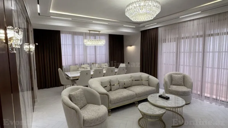 Satılır 3 otaqlı Mənzil Yeni tikili 133 m² Sabunçu r. - şəkil 3