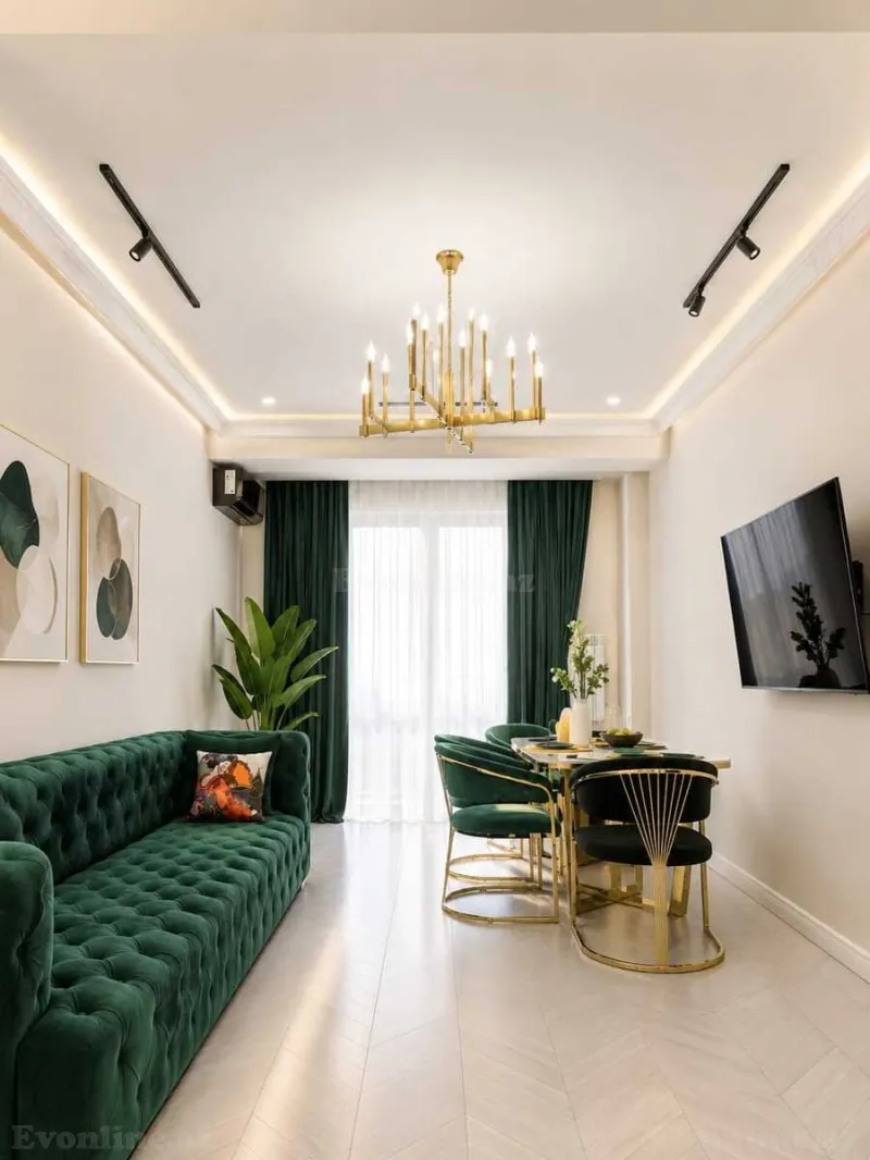 3 otaqlı Mənzil 90 m² Xətai r. Kirayə verilir