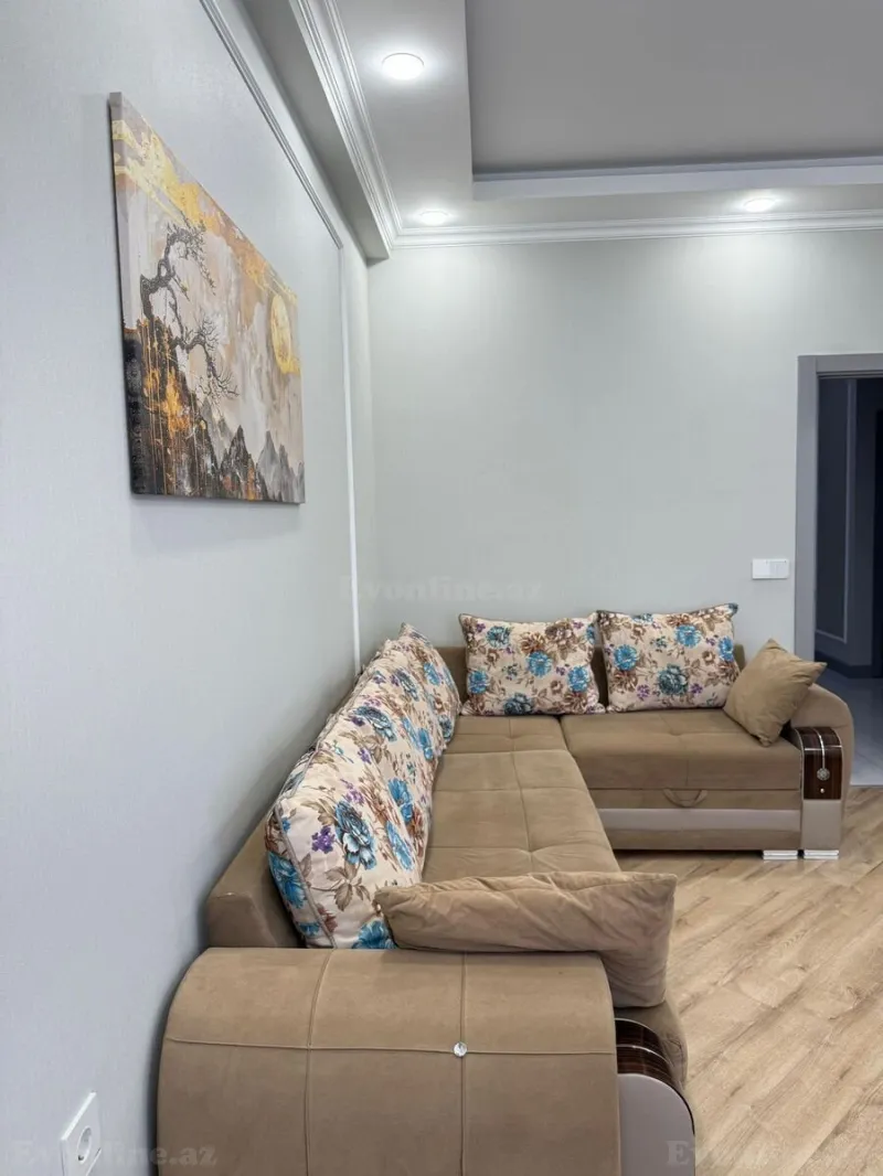 Kirayə verilir 2 otaqlı Mənzil Yeni tikili 87 m² Dərnəgül m. - şəkil 2