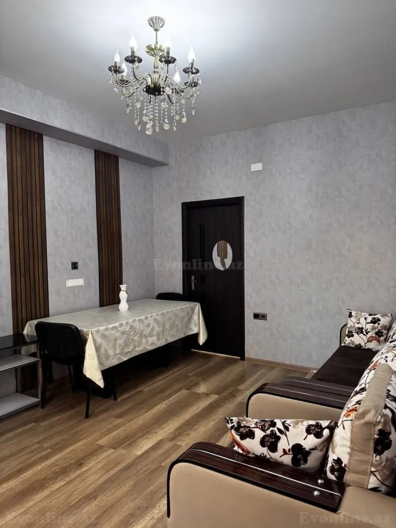 Kirayə verilir 2 otaqlı Mənzil Yeni tikili 55 m² Həzi Aslanov m. - şəkil 2