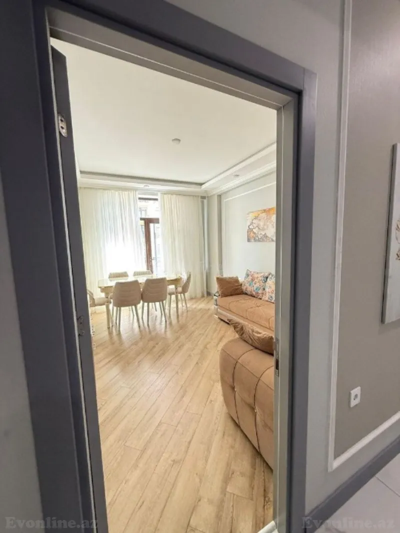 Kirayə verilir 2 otaqlı Mənzil Yeni tikili 87 m² Dərnəgül m. - şəkil 2