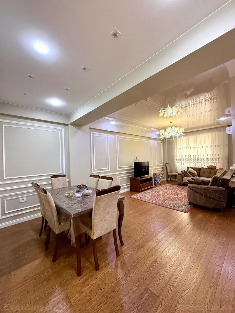 Satılır 3 otaqlı Mənzil Yeni tikili 120 m² Həzi Aslanov m. - şəkil 4
