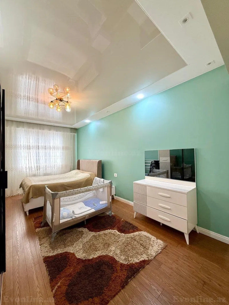 Satılır 3 otaqlı Mənzil Yeni tikili 120 m² Həzi Aslanov m. - şəkil 6