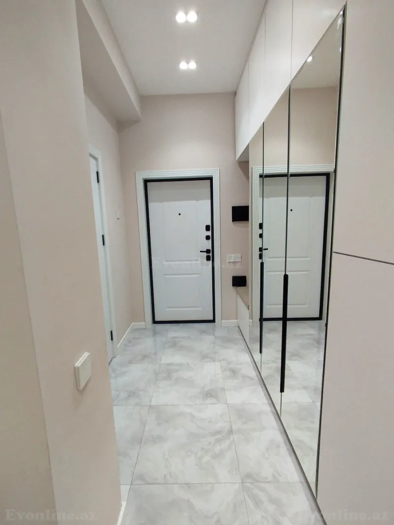 Kirayə verilir 2 otaqlı Mənzil Yeni tikili 50 m² Qara Qarayev m. - şəkil 4