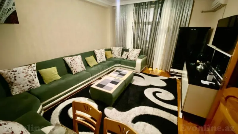 Kirayə verilir 2 otaqlı Mənzil Yeni tikili 57 m² Əhmədli m. - şəkil 4