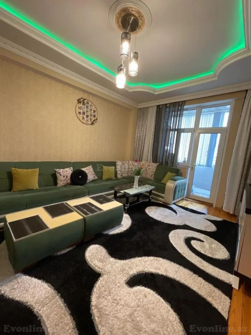 Kirayə verilir 2 otaqlı Mənzil Yeni tikili 57 m² Əhmədli m. - şəkil 3