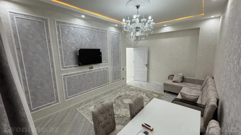 2 otaqlı Mənzil 50 m² 1-ci mikrorayon Kirayə verilir