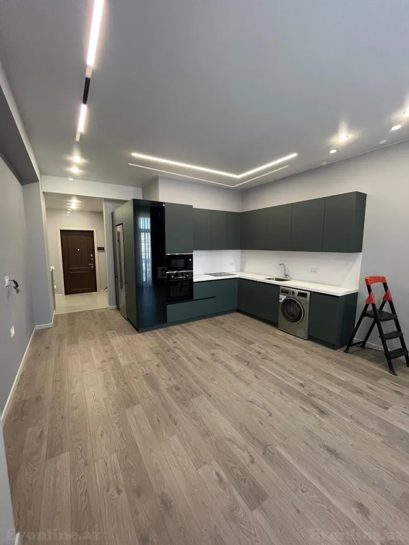 Kirayə verilir 1 otaqlı Mənzil Yeni tikili 68 m² Elmlər Akademiyası m. - şəkil 2