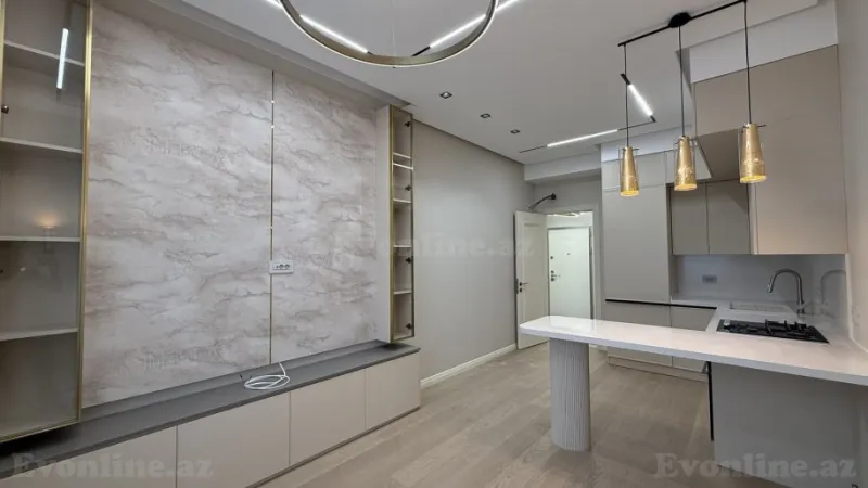 Satılır 2 otaqlı Mənzil Yeni tikili 55 m² Səbail r. - şəkil 3