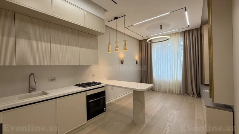 Satılır 2 otaqlı Mənzil Yeni tikili 55 m² Səbail r. - şəkil 4