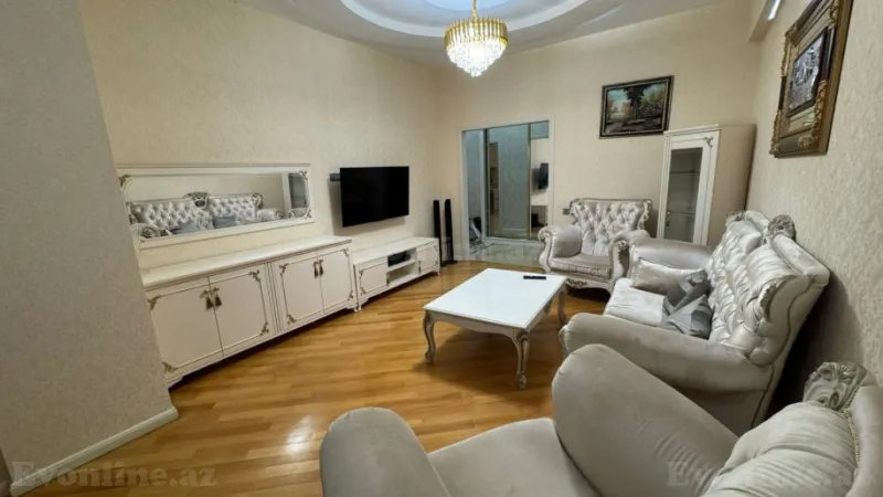 Kirayə verilir 3 otaqlı Mənzil Yeni tikili 110 m² Nəriman Nərimanov m. - şəkil 2