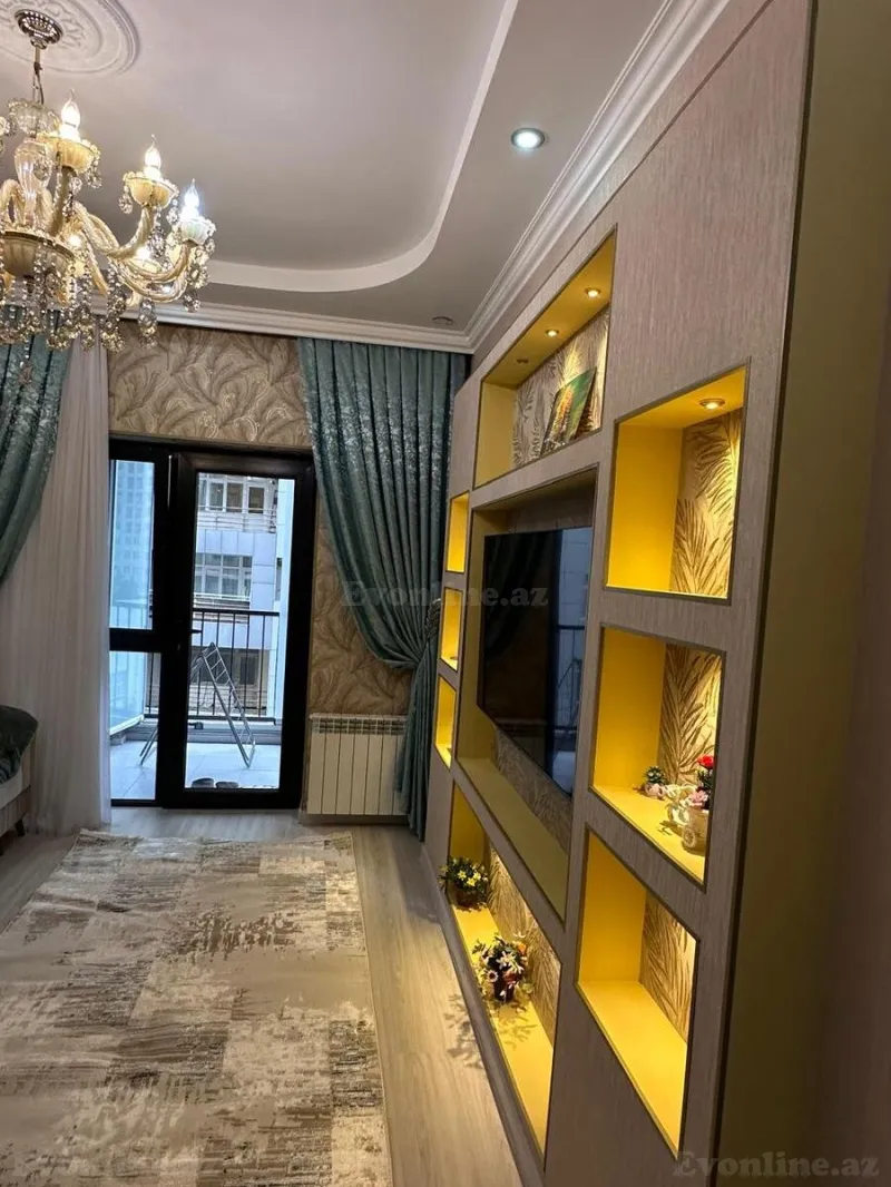 Kirayə verilir 2 otaqlı Mənzil Yeni tikili 65 m² Gənclik m. - şəkil 20