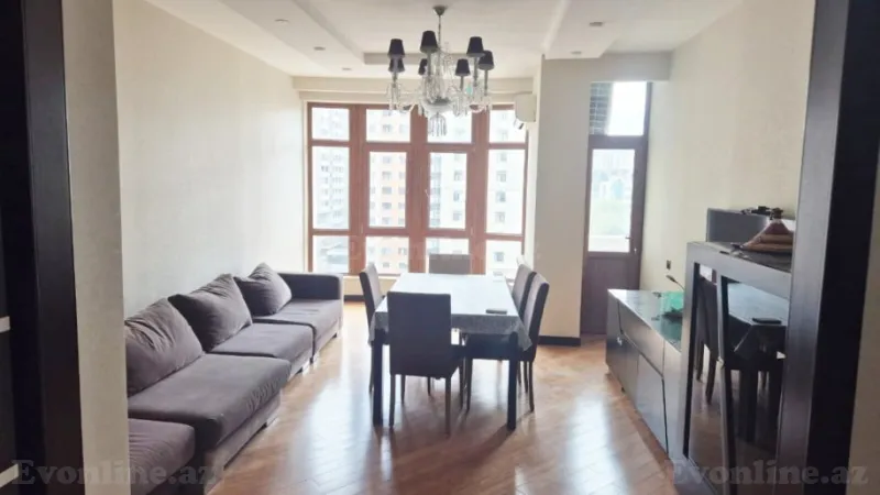 Kirayə verilir 3 otaqlı Mənzil Yeni tikili 120 m² Xətai m. - şəkil 3
