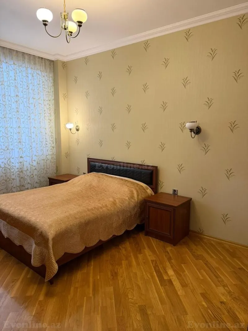 Kirayə verilir 3 otaqlı Mənzil Yeni tikili 140 m² Nəsimi r. - şəkil 3