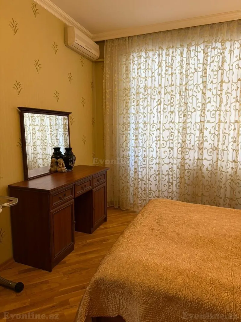 Kirayə verilir 3 otaqlı Mənzil Yeni tikili 140 m² Nəsimi r. - şəkil 4