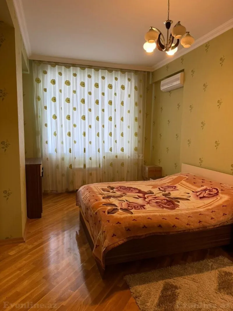 Kirayə verilir 3 otaqlı Mənzil Yeni tikili 140 m² Nəsimi r. - şəkil 5