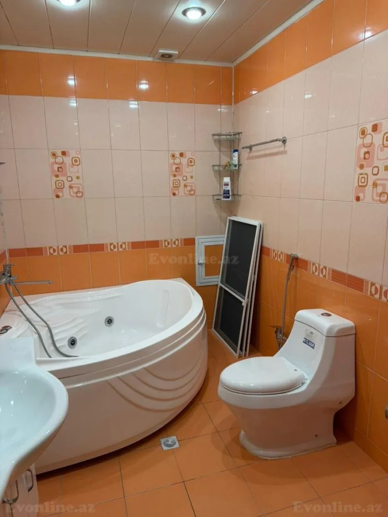 Kirayə verilir 3 otaqlı Mənzil Yeni tikili 140 m² Nəsimi r. - şəkil 10