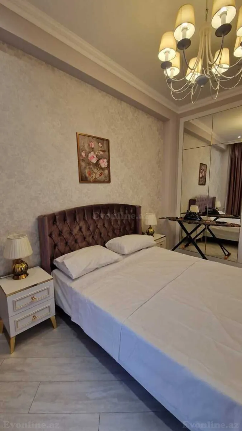 Kirayə verilir 2 otaqlı Mənzil Yeni tikili 60 m² Nərimanov r. - şəkil 7
