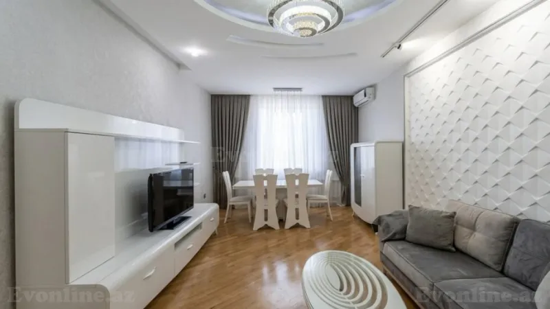 Satılır 3 otaqlı Mənzil Yeni tikili 110 m² Nizami m. - şəkil 2