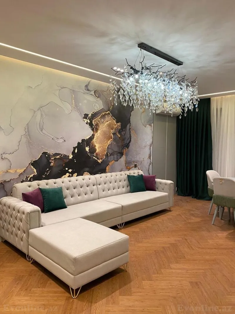 Kirayə verilir 2 otaqlı Mənzil Yeni tikili 100 m² Yasamal - şəkil 6