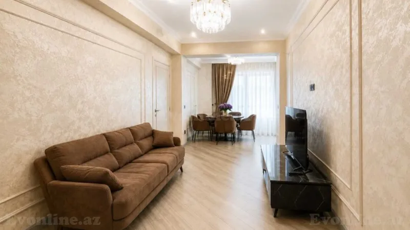 Kirayə verilir 2 otaqlı Mənzil Yeni tikili 65 m² Nəsimi r. - şəkil 4