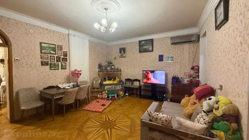 Satılır 3 otaqlı Mənzil Köhnə tikili 80 m² Sabunçu r. - şəkil 3