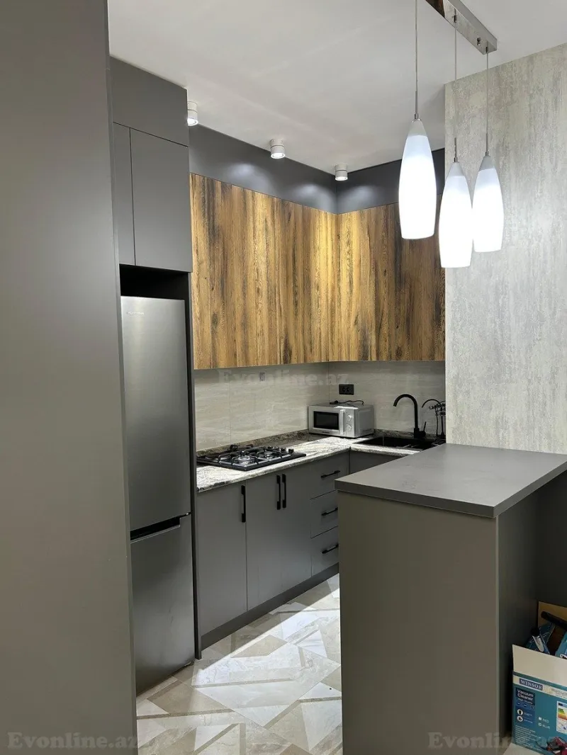 Satılır 2 otaqlı Mənzil Yeni tikili 50 m² 8 Noyabr m. - şəkil 4